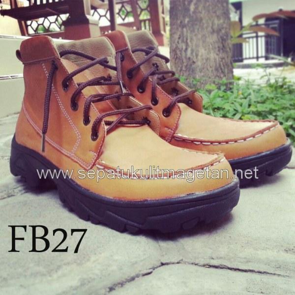 Sepatu Kulit Boots Eksklusif FB27