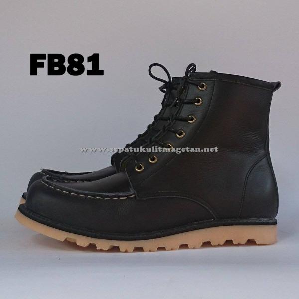 Sepatu Kulit Boots Eksklusif FB81