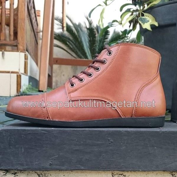 Sepatu Kulit Boots Eksklusif FB159