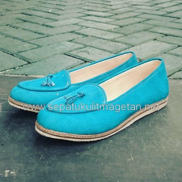 Sepatu Kulit Casual Eksklusif Wanita FL12