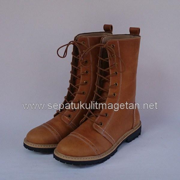 Sepatu Kulit Boots Eksklusif Wanita BL02