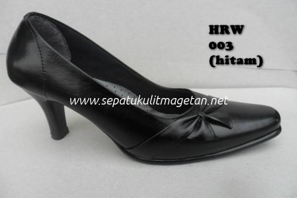 Sepatu Kulit Pantofel Wanita HRW 003