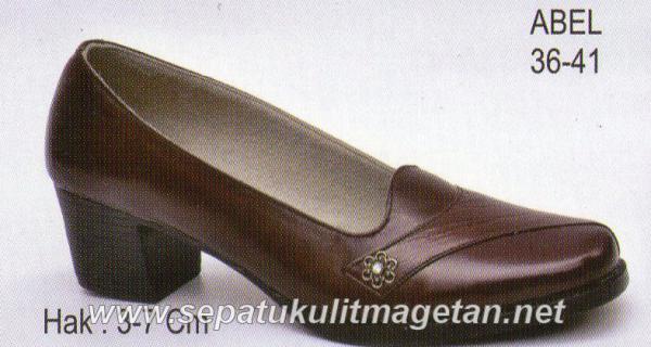 Sepatu Kulit Pantofel Wanita AB Abel