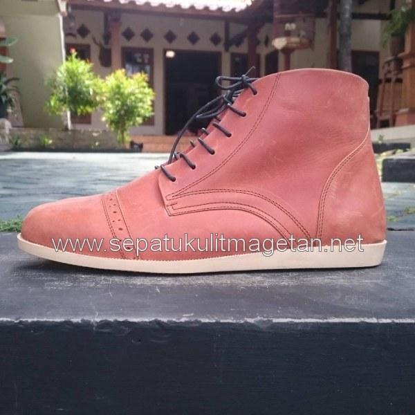 Sepatu Kulit Boots Eksklusif FZ07C