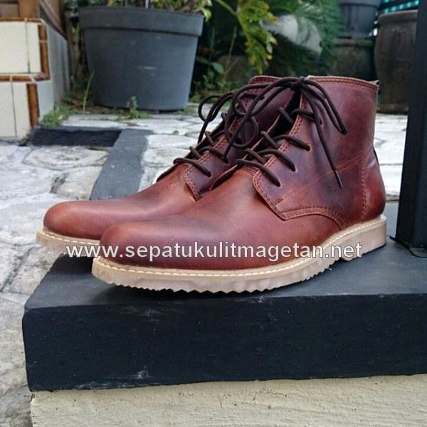 Sepatu Kulit Boots Eksklusif FB67