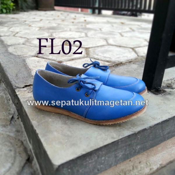 Sepatu Kulit Casual Eksklusif Wanita FL02