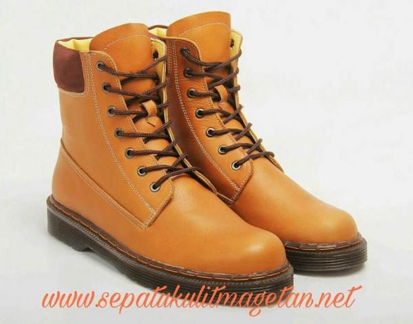 Sepatu Kulit Boots Eksklusif BL52 Custom