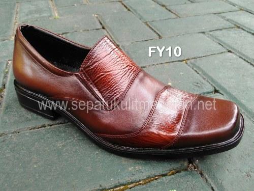 Sepatu Kulit Pantofel Pria FY10