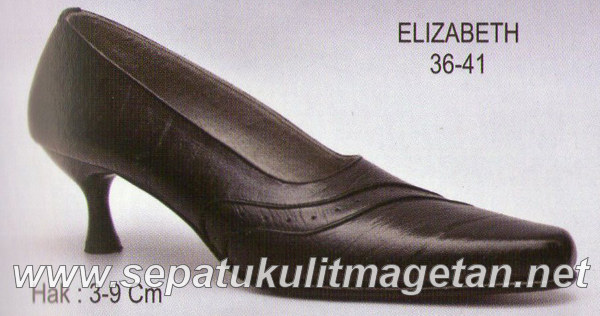 Sepatu Kulit Asli Wanita CJ Elizabeth