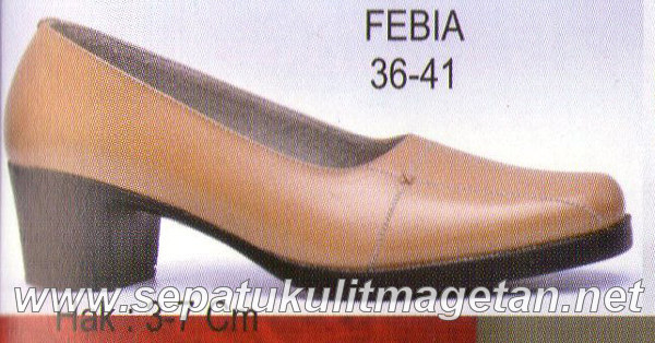 Sepatu Kulit Asli Wanita CJ Febia