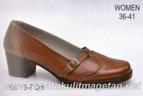 Sepatu Kulit Pantofel Wanita RZ Women