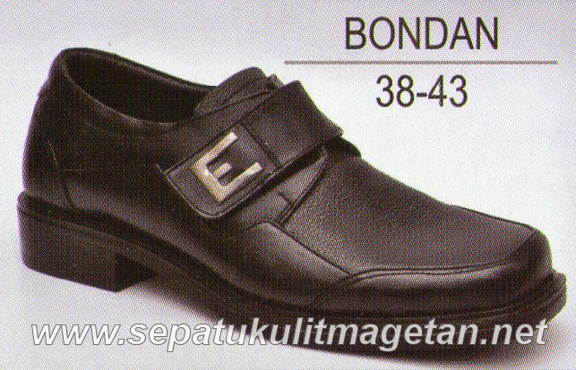 Sepatu Kulit Pria Pantofel AB Bondan