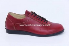 Sepatu Kulit Boots Eksklusif FK49 Black Sole