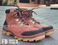 Sepatu Kulit Boots Eksklusif FB112X