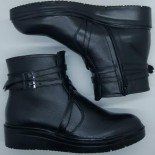 Sepatu Kulit Boots Eksklusif Wanita BL30 Black