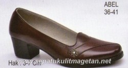 Sepatu Kulit Pantofel Wanita AB Abel