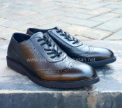 Sepatu Kulit Boots Eksklusif FK36 Hitam