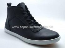 Sepatu Kulit Boots Eksklusif FB449 Black