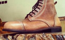 Sepatu Kulit Boots Eksklusif FZ07