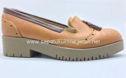 Sepatu Kulit Casual Eksklusif Wanita FLC03