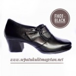 Sepatu Kulit Pantofel Wanita FH01