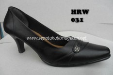 Sepatu Kulit Pantofel Wanita HRW 031