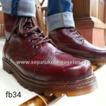 Sepatu Kulit Boots Eksklusif FB34