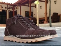 Sepatu Kulit Boots Eksklusif FB49 Custom Sole