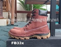 Sepatu Kulit Boots Eksklusif FB33X