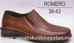 Sepatu Kulit Pantofel Pria RZ Romero