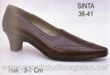 Sepatu Kulit Pantofel Wanita RZ Sinta