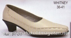 Sepatu Kulit Pantofel Wanita RZ Whitney