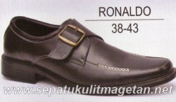 Sepatu Kulit Pria Pantofel RZ Ronaldo