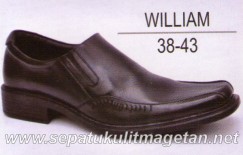 Sepatu Kulit Pria Pantofel RZ William